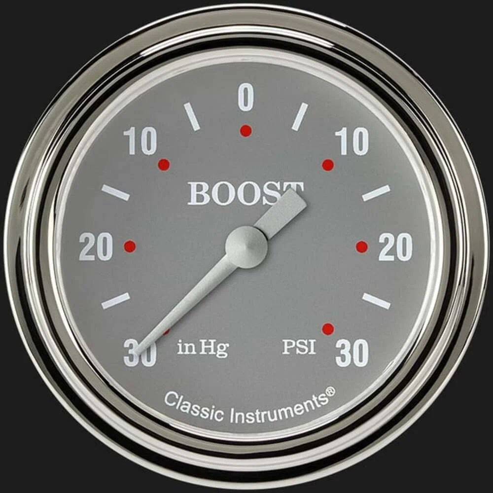 Silver Gray 2 5_8_ Boost_Vac Gauge SG341SLF